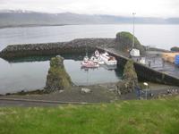 Kleiner Hafen in Hellnar