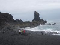 An der Lavaküste bei Dritvik