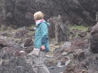 An der Lavaküste bei Dritvik