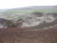 Blick vom Kraterrand