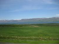 Der Eyjafjördur bei Akureyri