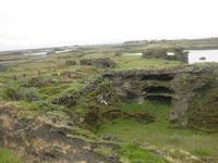 Lava-Gestein am Myvatnsee
