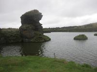 Myvatn - Lavasäulen von Kalfaströnd