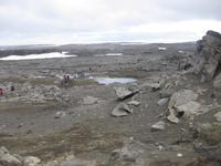Der Weg vom Parkplatz zum Dettifoss
