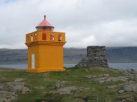 Leuchtturm am Faskrudsfjördur