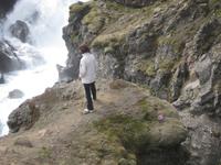Wasserfall im Berufjördur