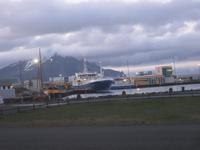 Der Hafen in Höfn - Es ist 0.30Uhr