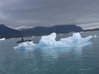 Bootsfahrt auf der Gletscherlagune Jökulsarlon
