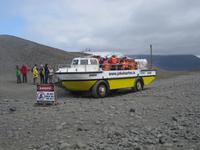 Gletscherlagune Jökulsarlon - Amphibienfahrzeug