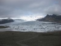 und gleich nebenan noch eine Gletscherzunge