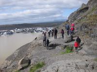 Kleine Wanderung zum Swinafellsjökull - unweit vom Nationalpark Skaftafell