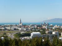 Blick über Reykjavik