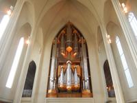 Orgel aus Bonn in der Kirche von Reykjavik