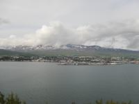 Blick über Akureyri