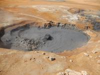 Die Schlammtöpfe kochen