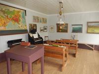 gut erhaltener Klassenraum...