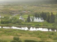 Blick von der amerikanischen Platte...