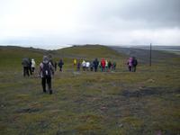 Spaziergang am Strand - hier wurden wir fast weggeweht!