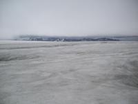 Gletscher Vatnajökull - schwarz vom letzten Vulkanausbruch