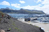 Gletscher Svinafellsjokull 
