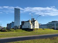 Gästehaus Höfði beim Gipfeltreffen von Ronald Reagen und Michail Gorbatschow