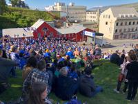 Public Viewing in Akureyri