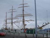 Segelschiff im Hafen von Reykjavik