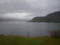 Blick aus dem Hotelzimmeri n Neskaupsstadur