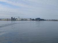 Ausfahrt aus dem Hafen von Reykjavik