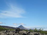 Wundervolle Aussicht vom Krater Grabok
