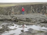 Herr Schulz auf der Suche nach dem besten Fotografierort