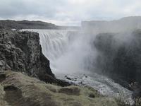 Wasserreichster Wasserfall in Island der Detifoss