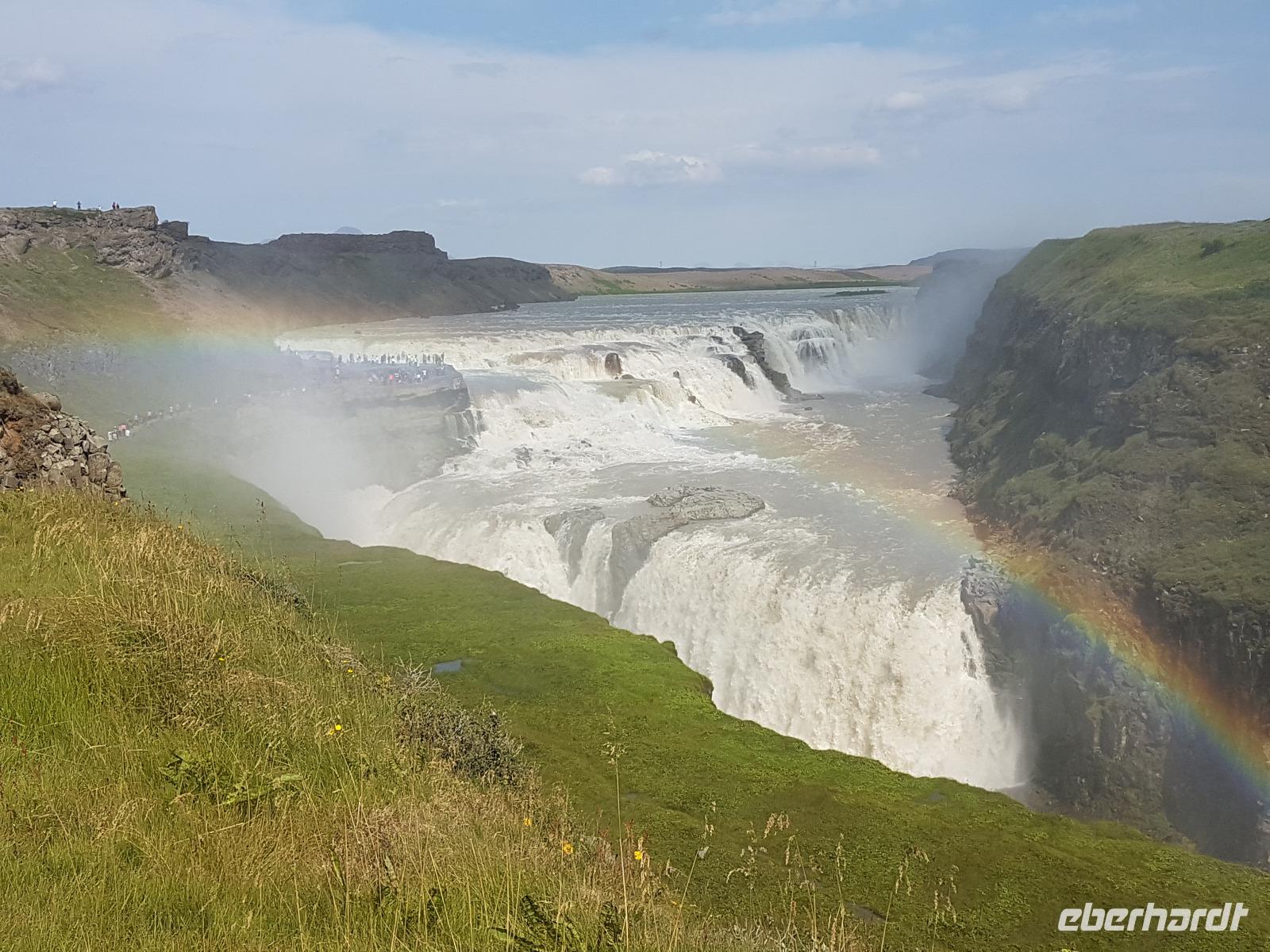 Wasserfall Gullfoss
