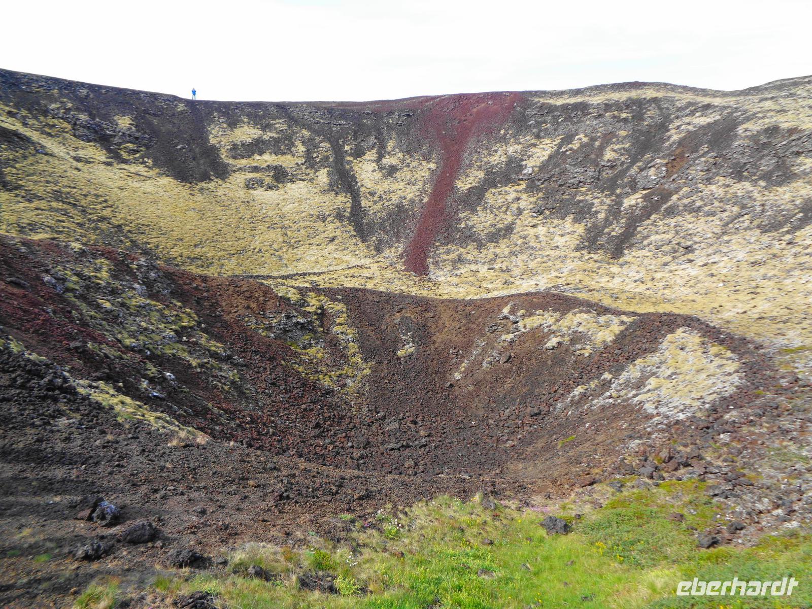 Island - Krater Grábrók 
