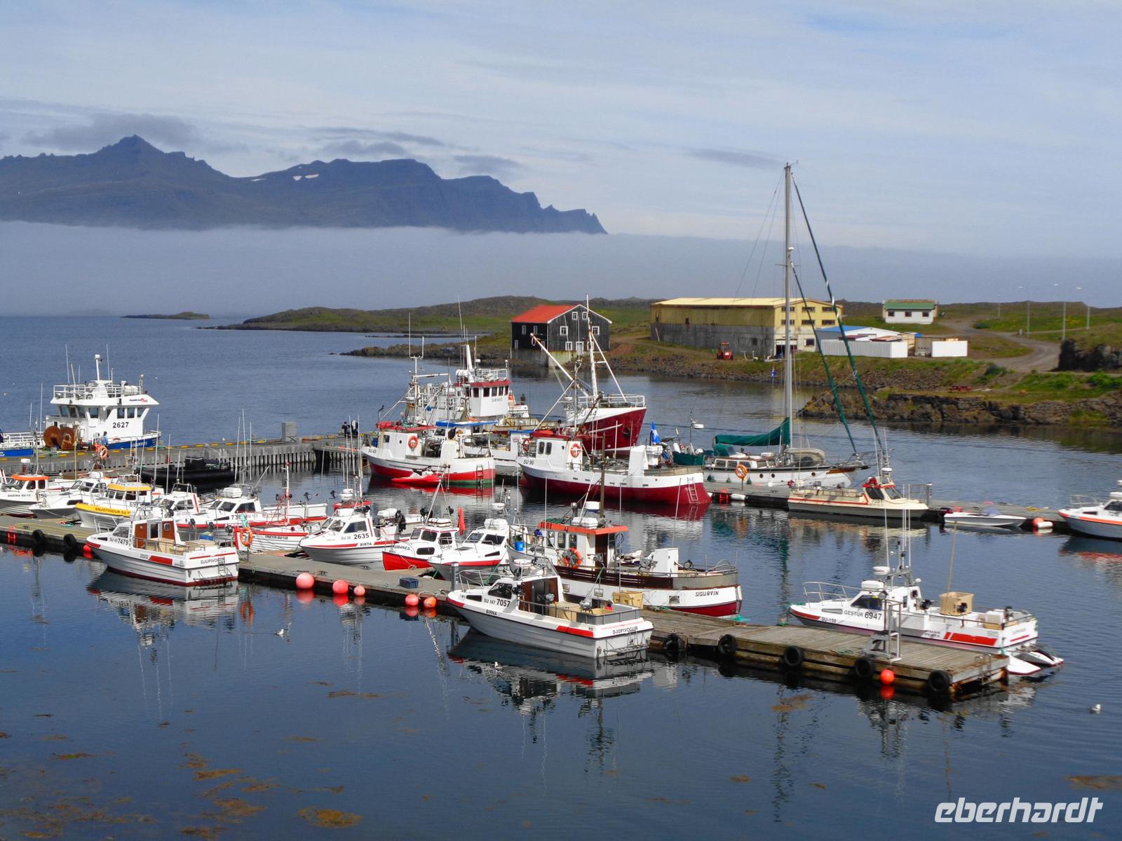 Island - Ostfjorde, Djúpivogur 