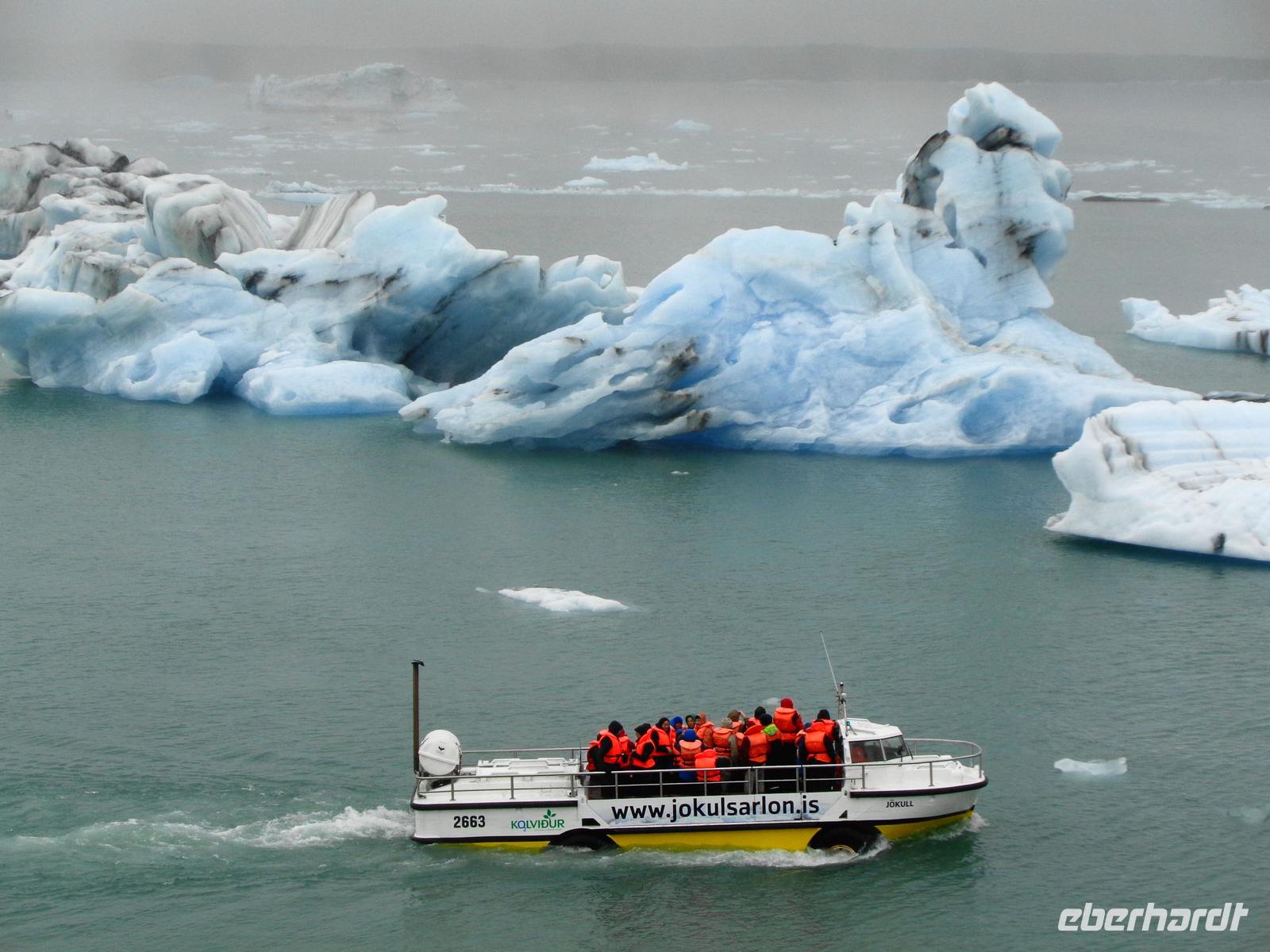 Island - Gletscherlagune Jökulsárlón