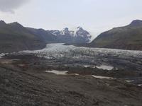 Gletscherzunge des Svinafellsjökull