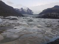 Gletscherzunge des Svinafellsjökull