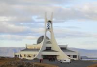 Island - Halbinsel Snæfellsnes - Stykkishólmur - Stykkishólmskirkja 