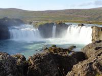 Island - Wasserfall Goðafoss 