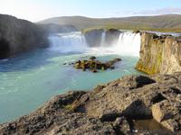 Island - Wasserfall Goðafoss 