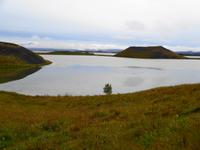 Island - Pseudokrater im Mývatn-See