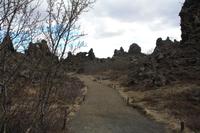 im Lavalabyrinth Dimmuborgir