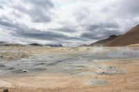 Schlammquellen und Solfataren Námaskard