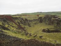 Caldera des Vulkans Grabrok