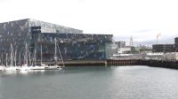 Das Konzerthaus Harpa von Reykjavik