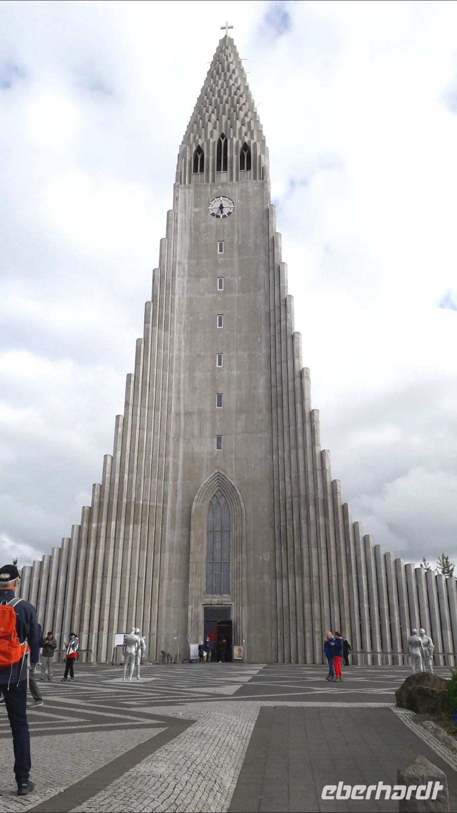 Die Kirche Hallgrimskirkja von Reykjavik