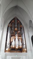 Die Kirchenorgel in Reykjavik