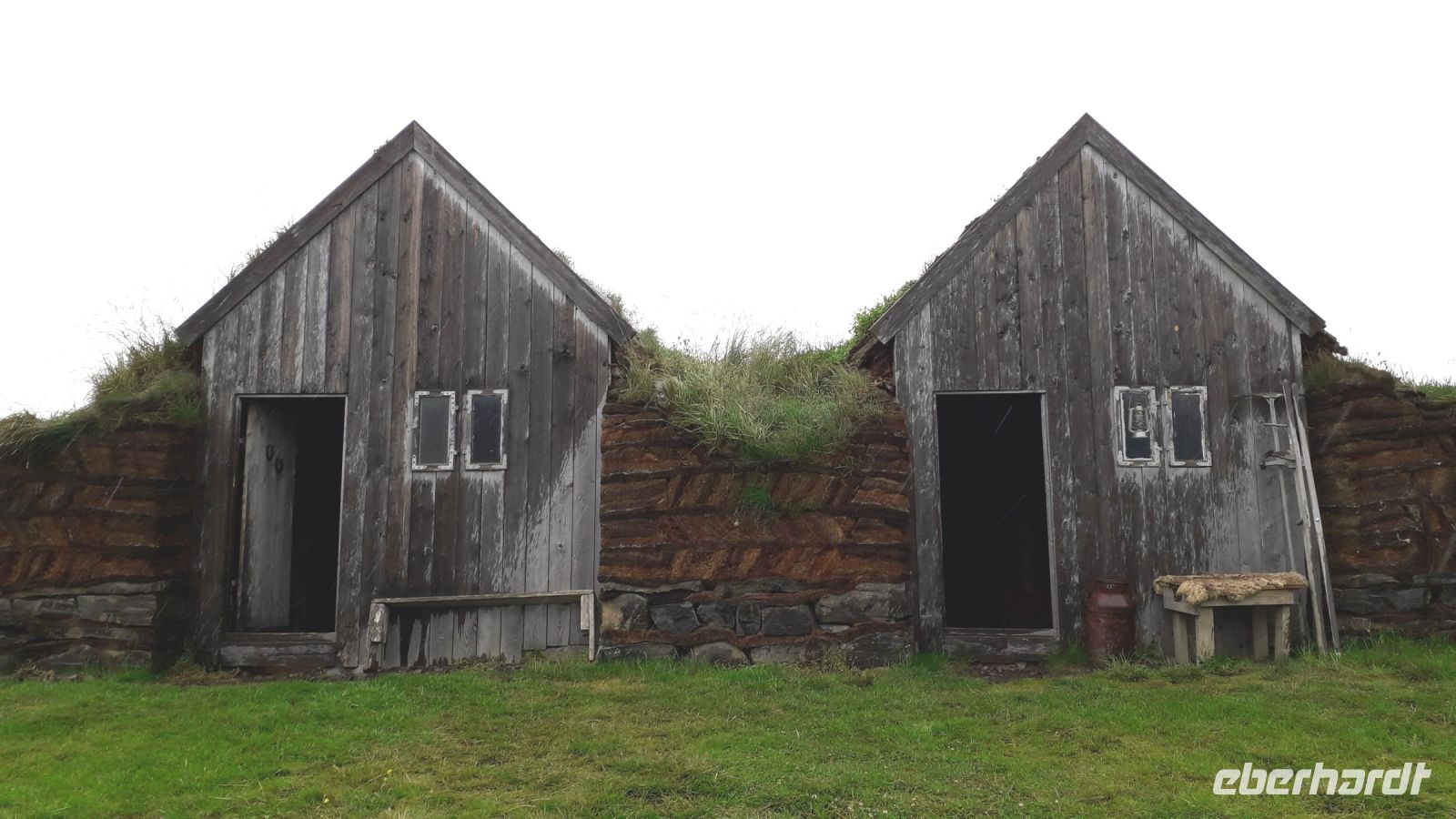 Die Torfhäuser von Evelyn