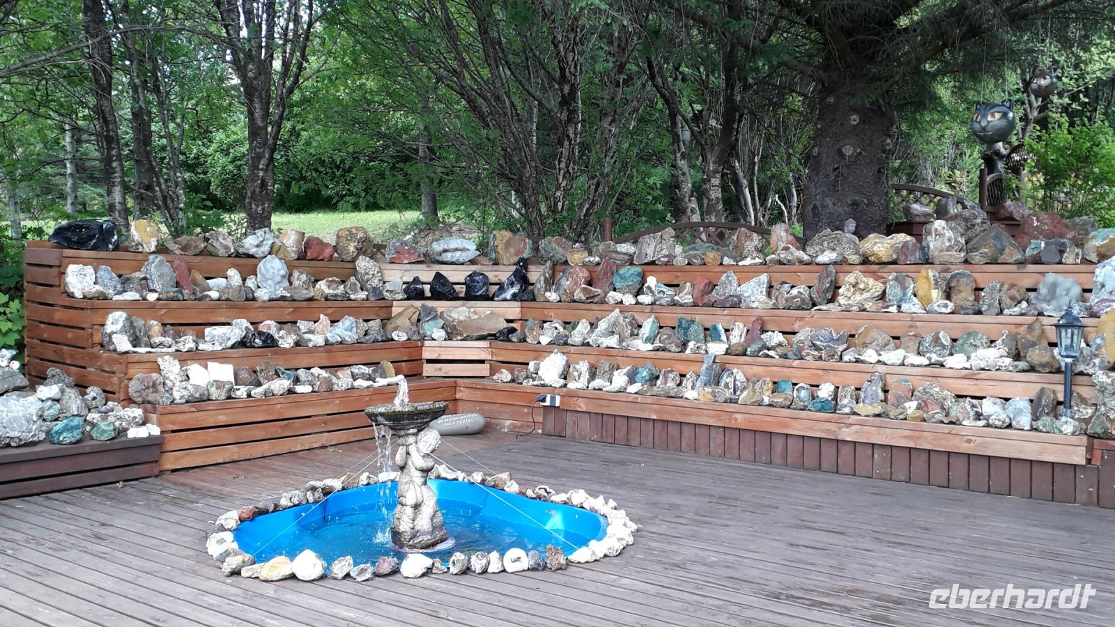 Viele Steine zu bewundern